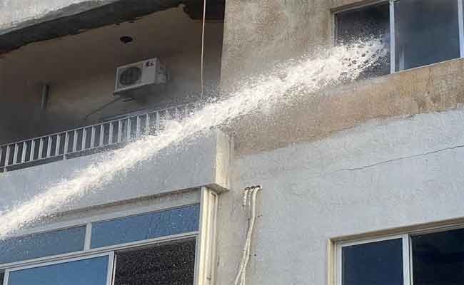 نشوب حريق في شقة يخلف 4 مصابين ببومرداس