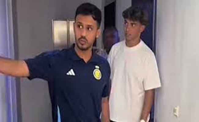 أول ظهور لجواو فيليكس في معسكر النصر السعودي
