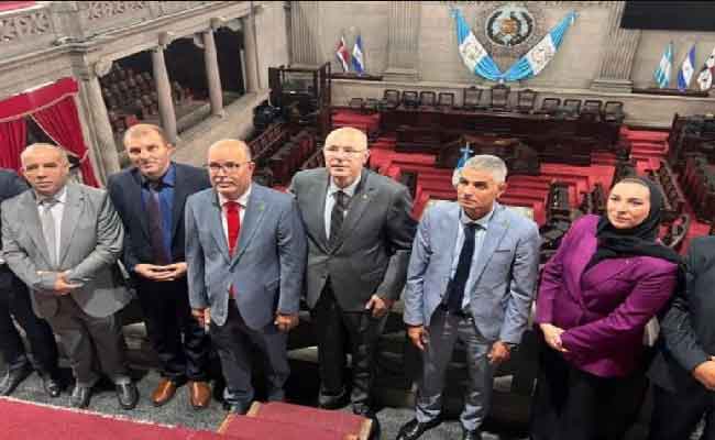 زيارة وفد عن المجلس الشعبي الوطني كونغرس غواتيمالا