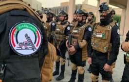 الحرس الثوري بزي رسمي في العراق