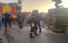 انقلاب حافلة يخلف قتيلا و14 مصابا بالمدية