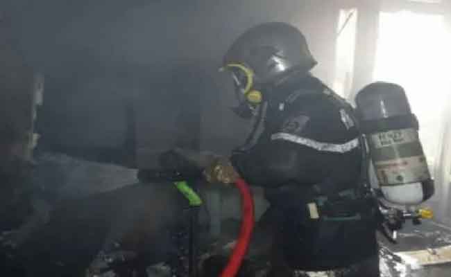 نشوب حريق بمصنع يخلف مصابا بالعاصمة