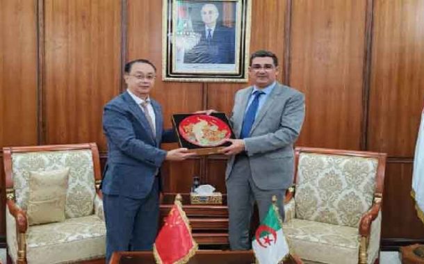 آيت مسعودان يبحث مع السفير الصيني تعزيز التعاون في المجال الصحي