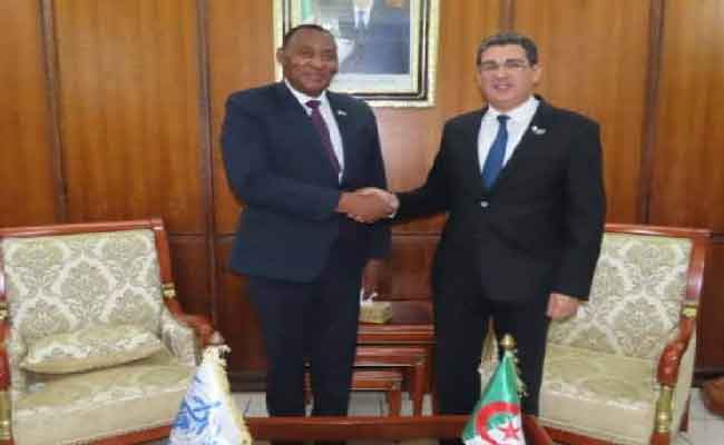 آيت مسعودان يستقبل ممثل منظمة الصحة العالمية بالجزائر