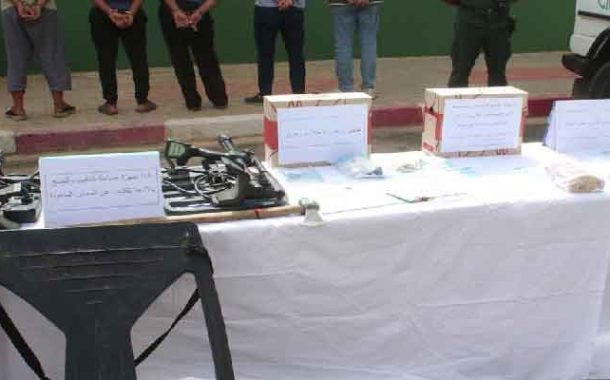 الإطاحة بأشخاص يحترفون استخراج الكنوز بتيسمسيلت