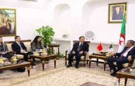 استقبال جلاوي نائب رئيس الوكالة الصينية للتعاون الإنمائي الدولي