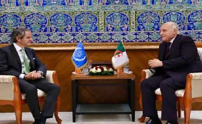 استقبال عطاف المدير العام للوكالة الدولية للطاقة الذرية