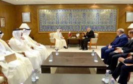 استقبال عطاف الأمين العام لوزارة خارجية قطر