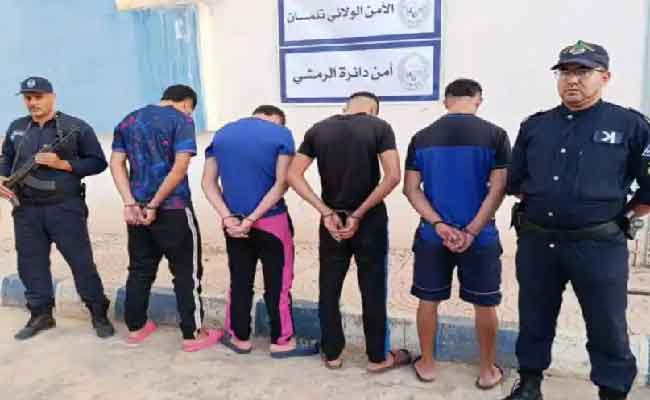 تفكيك جمعية أشرار واسترجاع مركبة مسروقة بتلمسان
