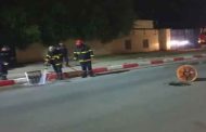 تسرب غاز مشتعل داخل بالوعة للصرف الصحي بالمنطقة الصناعية بالما بقسنطينة