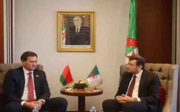 وليد يتباحث مع وزير خارجية بيلاروسيا سبل تعزيز الشراكة الزراعية والتجارية