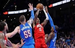 NBA...ثاندر يستهل حملة الدفاع عن اللقب بالفوز على روكتس
