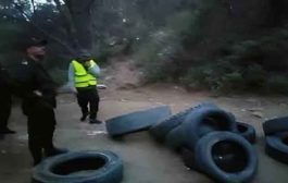 عثور شباب على عدد من العجلات المطاطية داخل غابة سيدي أرغيس بأم البواقي