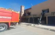 اندلاع النيران داخل مطبخ قاعدة الحياة التابعة لسوناطراك بالأغواط