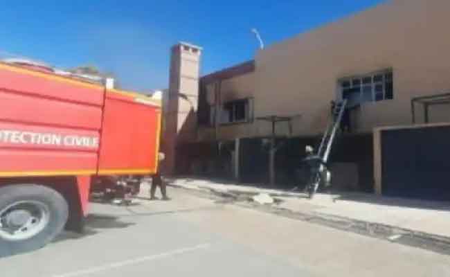 اندلاع النيران داخل مطبخ قاعدة الحياة التابعة لسوناطراك بالأغواط