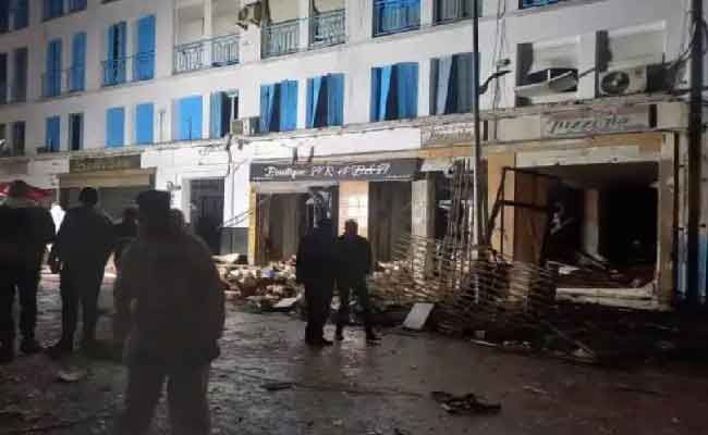 انفجار داخل محل تجاري يخلف 10 مصابين ببجاية