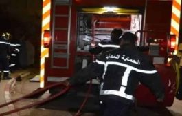 نشوب حريق بحظيرة سيارات في عين طاية بالعاصمة