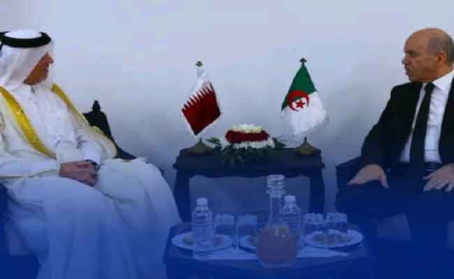 استقبال سايحي السفير القطري