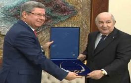 تكريم تبون بوسام الاستحقاق الأعلى من طرف اللجنة الدولية لألعاب البحر الأبيض المتوسط