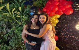 ياسمين عبد العزيز تحتفل بيوم ميلاد رضوى الشربيني