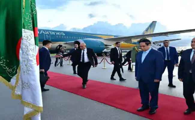 رئيس وزراء الفيتنام يحل بالجزائر في زيارة رسمية تدوم 3 أيام
