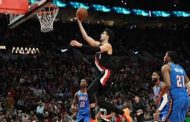 NBA...تريل بليزرز يلحق بثاندر الخسارة الأولى في دوري السلة الأمريكي