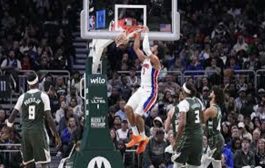 NBA...بيستونز يهزم بيسرز ليعادل رقمه القياسي بالفوز في 13 مباراة على التوالي