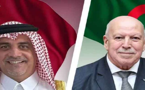 بشير يتباحث مع السفير القطري توسعة مركّب بلارة