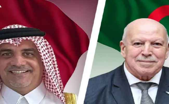 بشير يتباحث مع السفير القطري توسعة مركّب بلارة