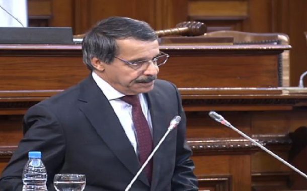 بوالزرد يستعرض مشروع قانون المالية أمام أعضاء مجلس الأمة