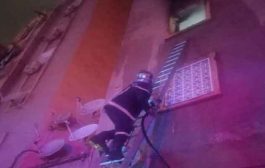 إصابة 7 أشخاص في حريق شقة بحي 300 مسكن بالبليدة