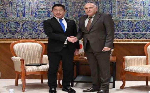 استقبال عطاف نائب وزير الشؤون الخارجية الياباني