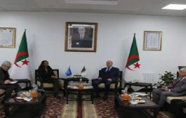 سايحي يستقبل ممثلة المنظمة الدولية للهجرة بالجزائر