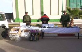 توقيف شخص متلبس بأسلحة تقليدية وأجهزة حساسة في مزرعة  بورقلة