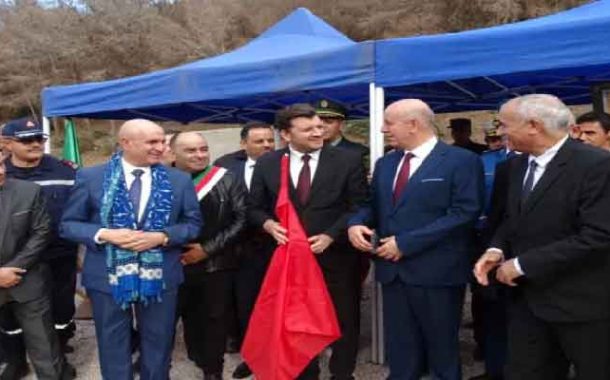 وليد يعاين مشروع مسمكة من الصنف 2 بميناء هنين في تلمسان