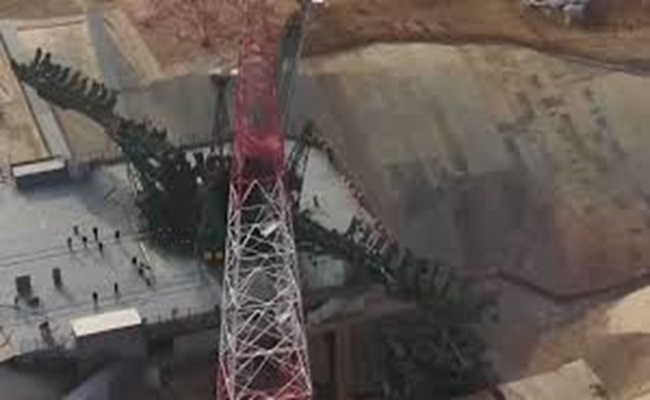 تضرر منصة إطلاق صواريخ روسية في كازاخستان