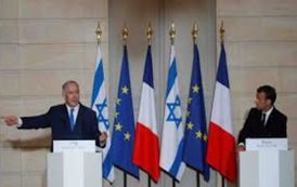 اتصال هاتفي بين ماكرون ونتنياهو