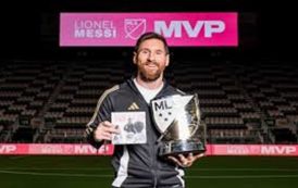 ميسي يتوج بجائزة أفضل لاعب في الدوري الأمريكي...