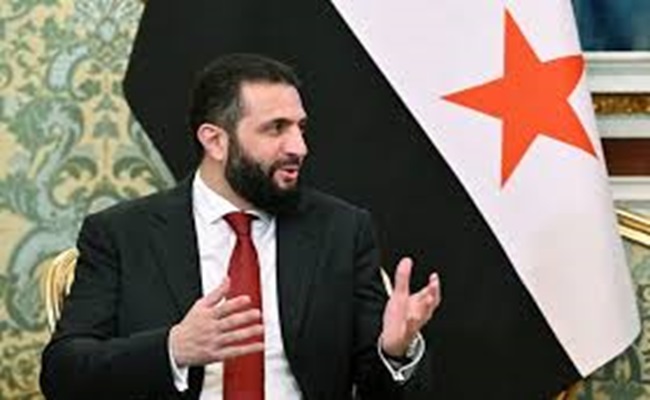 الشرع: يستحيل أن يكون للساحل سلطة قائمة بذاتها منعزلة عن البقية