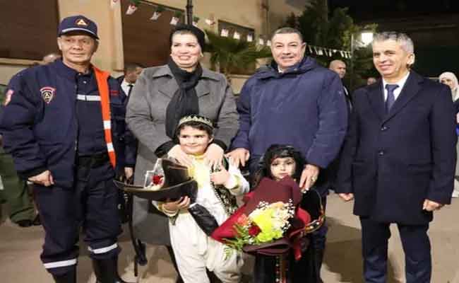 سعيود يحط الرحال بمعسكر للوقوف ميدانيًا على آثار التقلبات الجوية