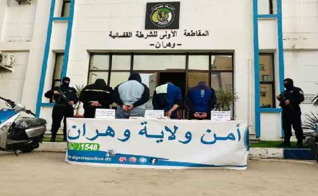 تفكيك شبكة إجرامية تحترف ترويج الكيف والكوكايين وأقراص الهلوسة بوهران