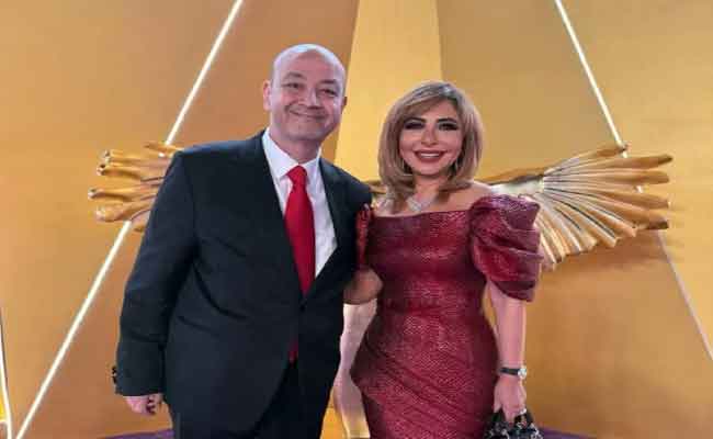 طلاق عمرو أديب ولميس الحديدي رسمياَ بعد 25 سنة زواج…