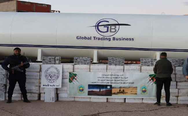 توقيف شخص متلبسا بـ31 ألف خرطوشة سجائر أجنبية بالأغواط