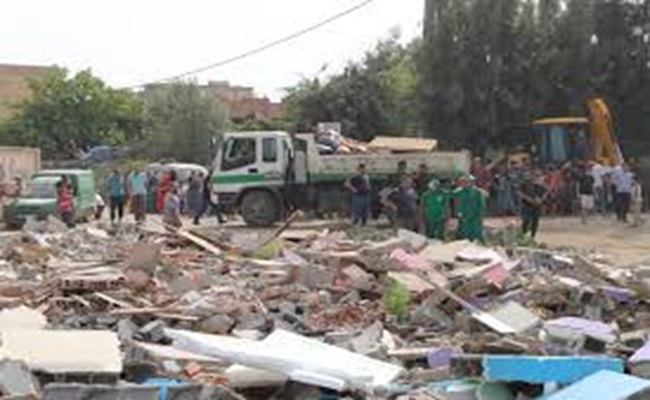 بومرداس…ترحيل 161 عائلة من قاطني الشاليهات بتيجلابين