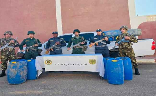 ضبط  1200 لتر من المازوت على متن سيارة رباعية الدفع بأدرار