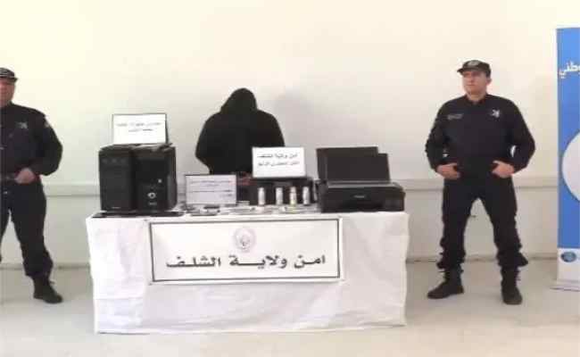 الإطاحة بشبكة إجرامية تحترف تزوير العملة الوطنية بالشلف
