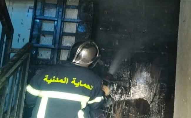 نشوب حريق في عدادات كهربائية بعمارة يخلف إصابة عديد السكان بالشلف