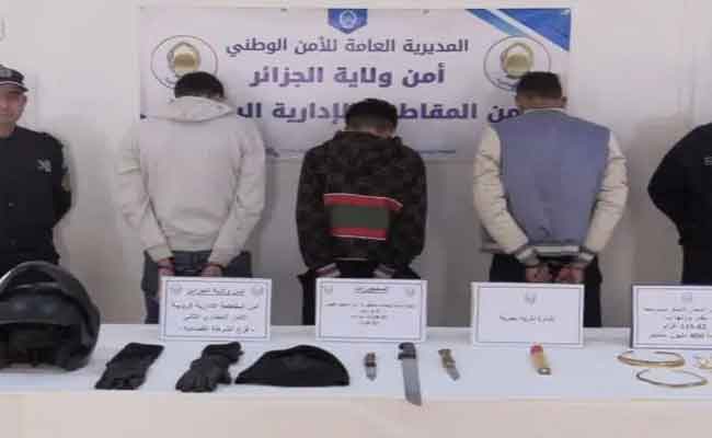 سطو 3 أشخاص على محل مجوهرات بالرويبة بالعاصمة