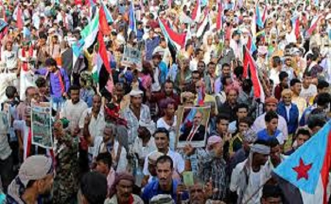 طوفان شعبي جنوبي…مليونيات من المهرة إلى باب المندب دعمًا للزبيدي