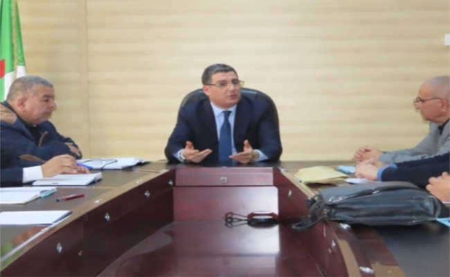 آيت مسعودان يستقبل النقابة الجزائرية للشبه الطبي